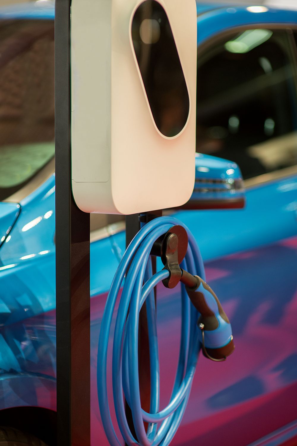 Recharge d’un véhicule électrique à Coaticook